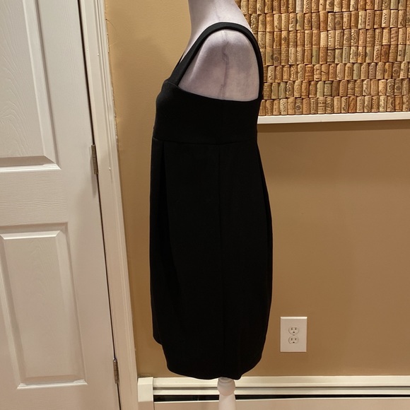 NWT.  Love Black Wool Pleated Dress.  34” length - Picture 4 of 15